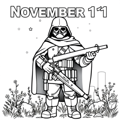 Kolorowanka: 11 listopada kolorowanka dla dzieci