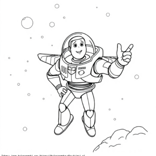Kolorowanka Buzz Astral