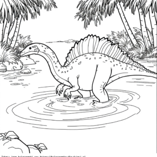 Kolorowanka Hesperornis