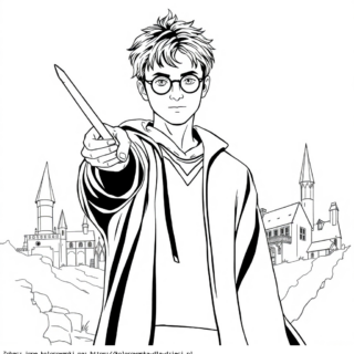 Kolorowanka Harry Potter