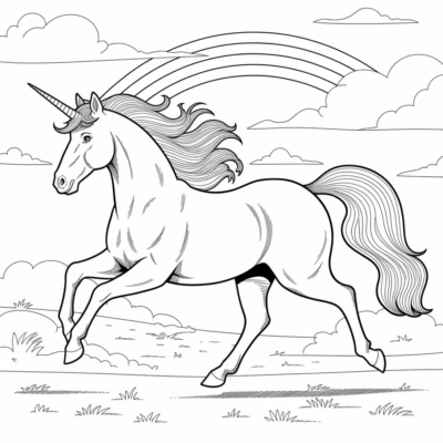 Kolorowanka Unicorn