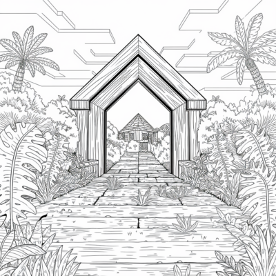 Minecraft – Portal do Netheru w dżungli