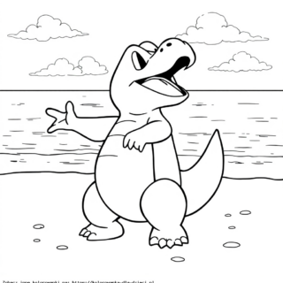 Kolorowanka Totodile
