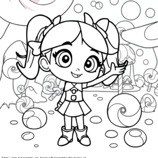 Kolorowanka Vanellope