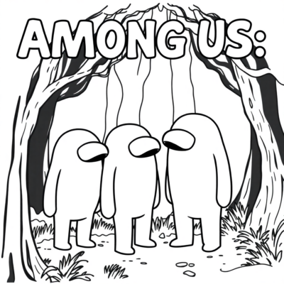 Among Us kolorowanki do druku