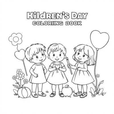 Dzien Dziecka Kolorowanka