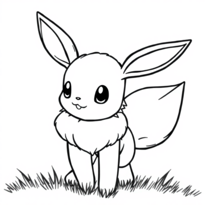 Eevee Kolorowanki