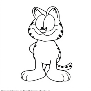 Garfield Kolorowanki