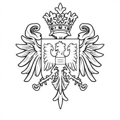 Godło Polski Kolorowanka