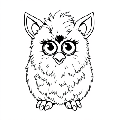 Kolorowanka: gry kolorowanki furby