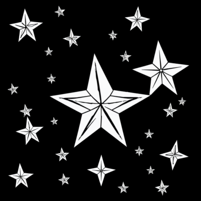 Gwiazdy kolorowanka