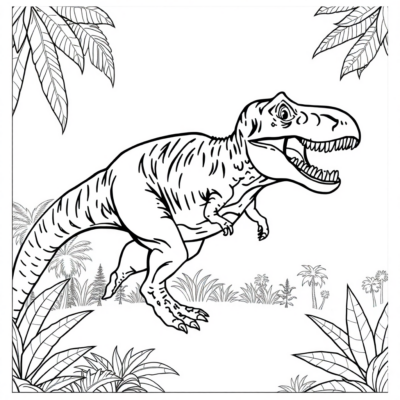 Jurassic World Kolorowanka