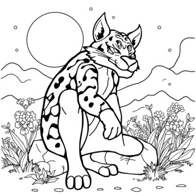 Kolorowanka: kolorowanka antystresowa dla dzieci do druku