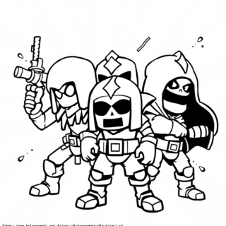 Kolorowanka Brawl Stars