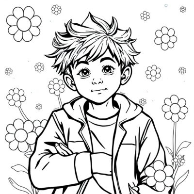 Kolorowanka dla chłopca