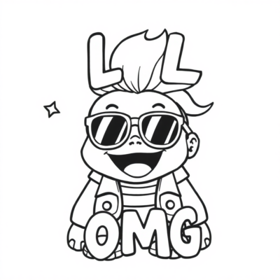 Kolorowanka LOL OMG