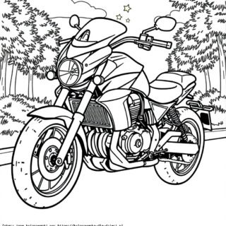 Kolorowanka Motory