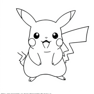 Kolorowanka Pikachu
