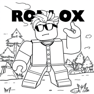 Kolorowanka: kolorowanka roblox