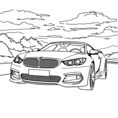 Kolorowanka Samochód