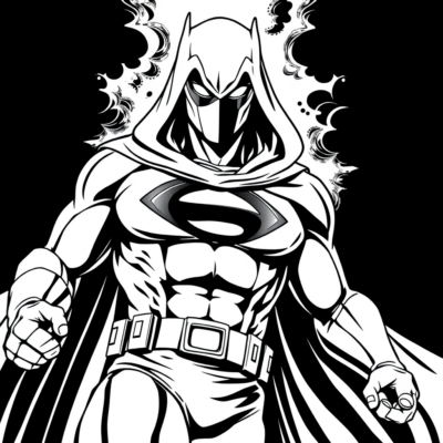 Kolorowanka Superbohaterowie