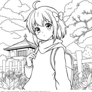 Kolorowanka: kolorowanki anime
