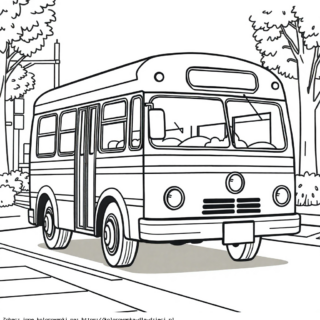 Kolorowanka Autobus