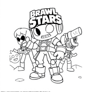 Kolorowanka: kolorowanki brawl stars