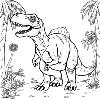 Kolorowanka: kolorowanki dinozaury