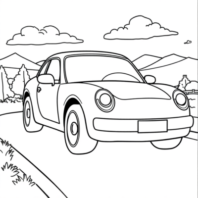 Kolorowanka: kolorowanki dla dzieci cars