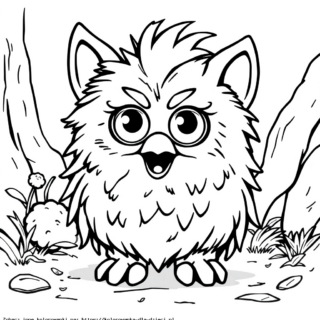 Kolorowanka Furby