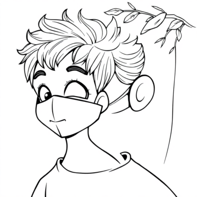 Kolorowanka: kolorowanki dla dzieci maski