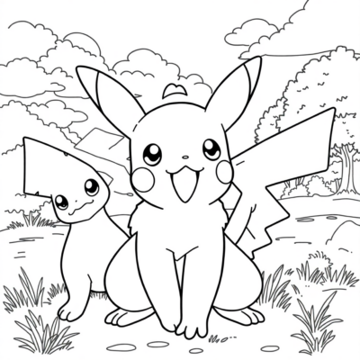 Kolorowanka: kolorowanki dla dzieci pokemony