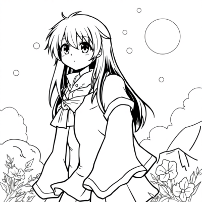 Kolorowanki do druku Anime