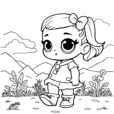 Kolorowanka: kolorowanki do druku lol