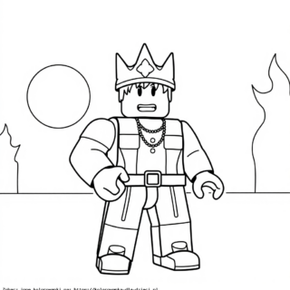 Kolorowanki do druku Roblox