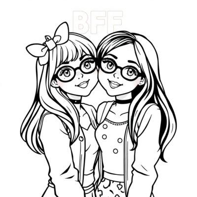 Kolorowanki Dziewczyny BFF