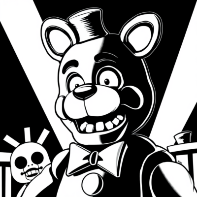 Kolorowanki Five Nights At Freddy’s