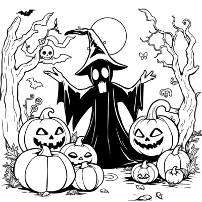 Kolorowanki Halloween