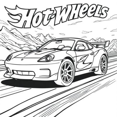 Kolorowanki Hot Wheels