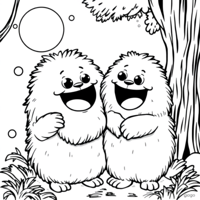 Kolorowanki Huggy Wuggy