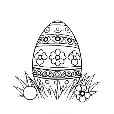 Kolorowanki Jajek Wielkanocnych