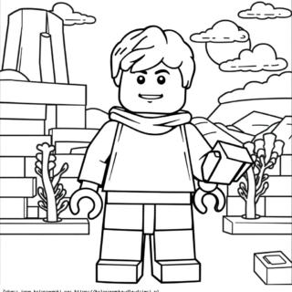 Kolorowanka: kolorowanki lego