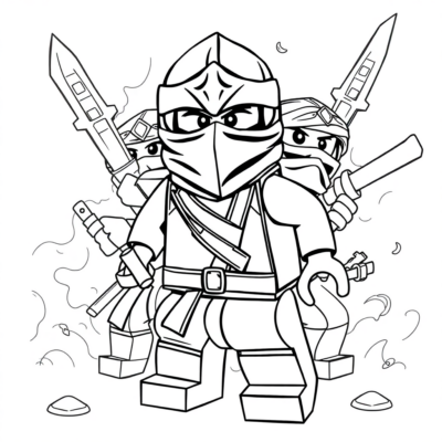 Kolorowanki Lego Ninjago