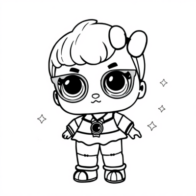 Kolorowanki Lol Surprise Seria 4