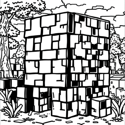 kolorowanki minecraft