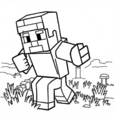 Kolorowanka: kolorowanki minecraft