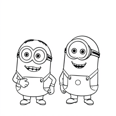 Kolorowanki Minionek