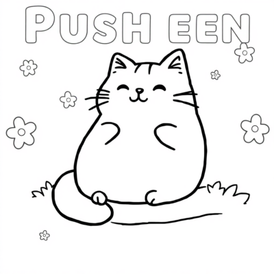 kolorowanki pusheen