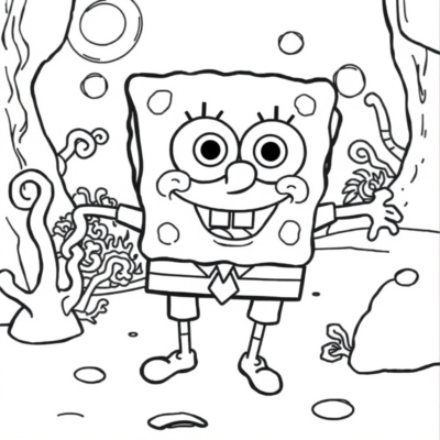 Kolorowanki SpongeBob